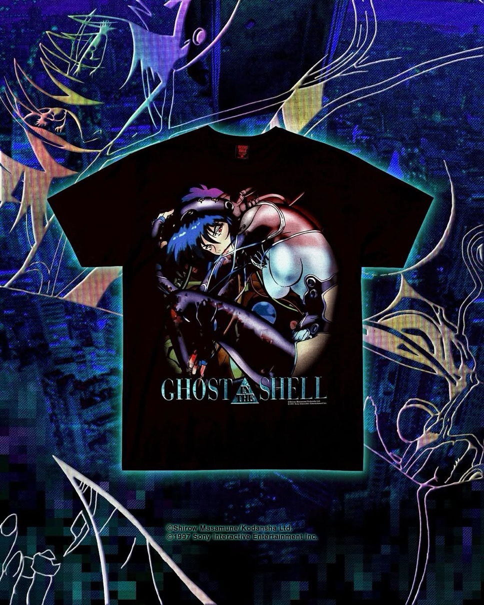 GEEKS RULE x 攻殻機動隊 コラボTシャツが国内1月30日より発売