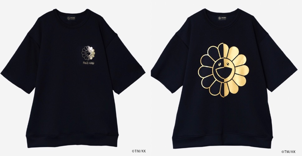 村上隆 × YouTuberヒカル】“お花”半袖スウェットシャツのWEB抽選受付が