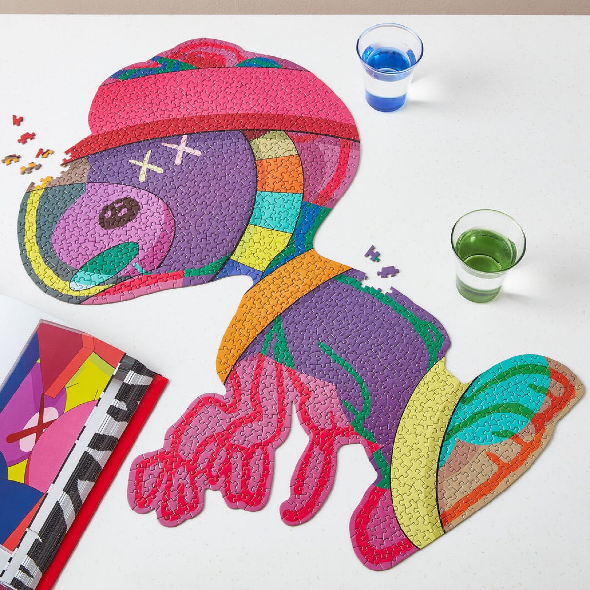 ジグソーパズル KAWSのジグソーパズル KAWS TAKE PUZZLE 2021 100