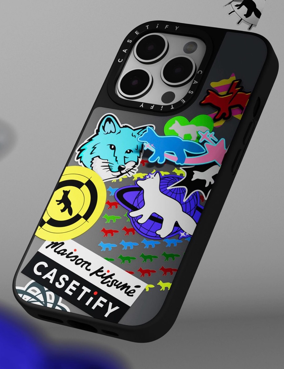 Maison Kitsuné × CASETiFY コラボコレクションの追加アイテムが国内