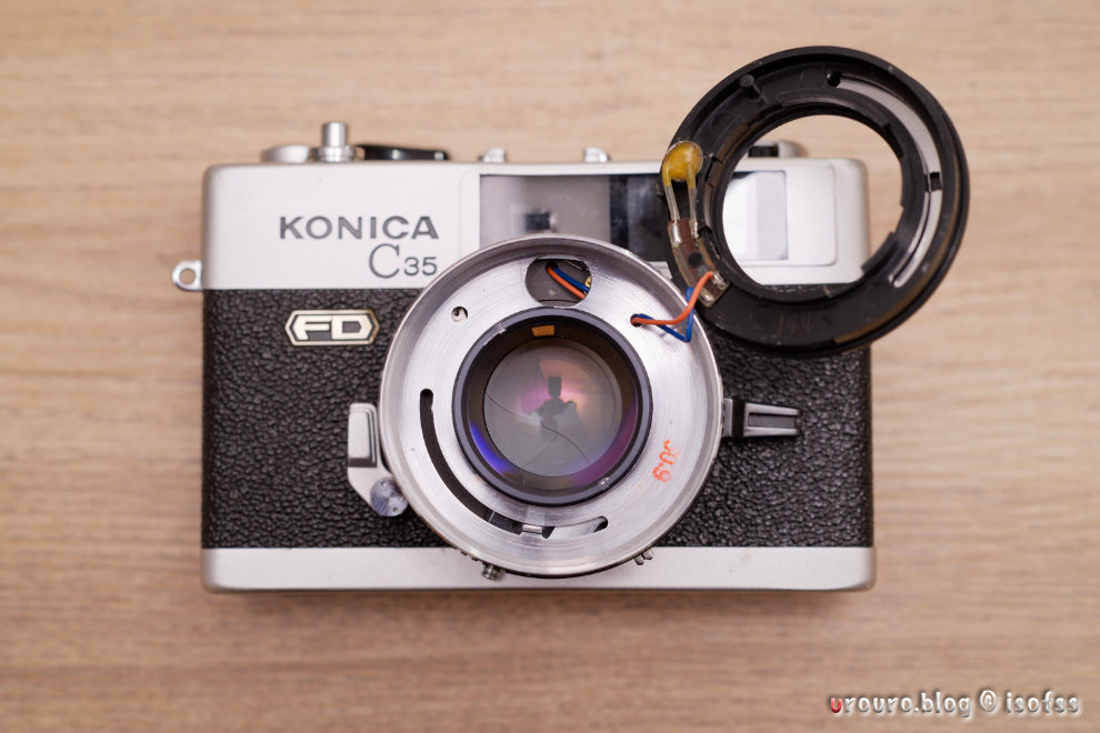 KONICA C35 FD コンパクトフィルムカメラ シルバー 【公式通販】