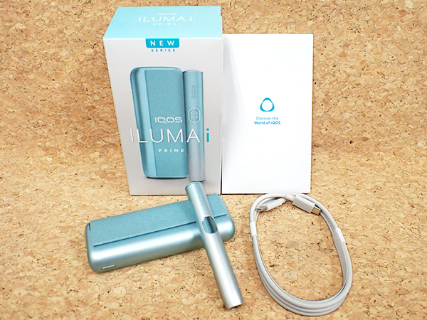 中古 良品】最新型 IQOS ILUMA i PRIME ブリーズブルー アイコス