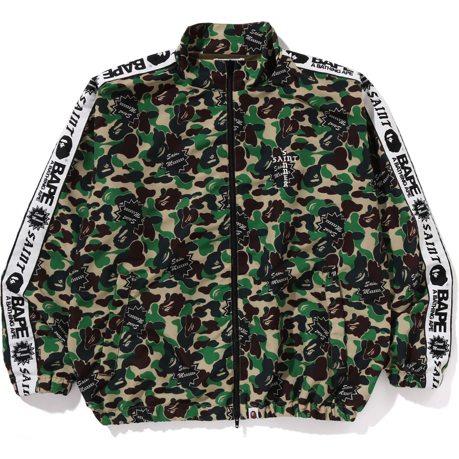 BAPE X SAINT MXXXXXX ABC CAMO TRACK JACKET MENS – us.bape.com