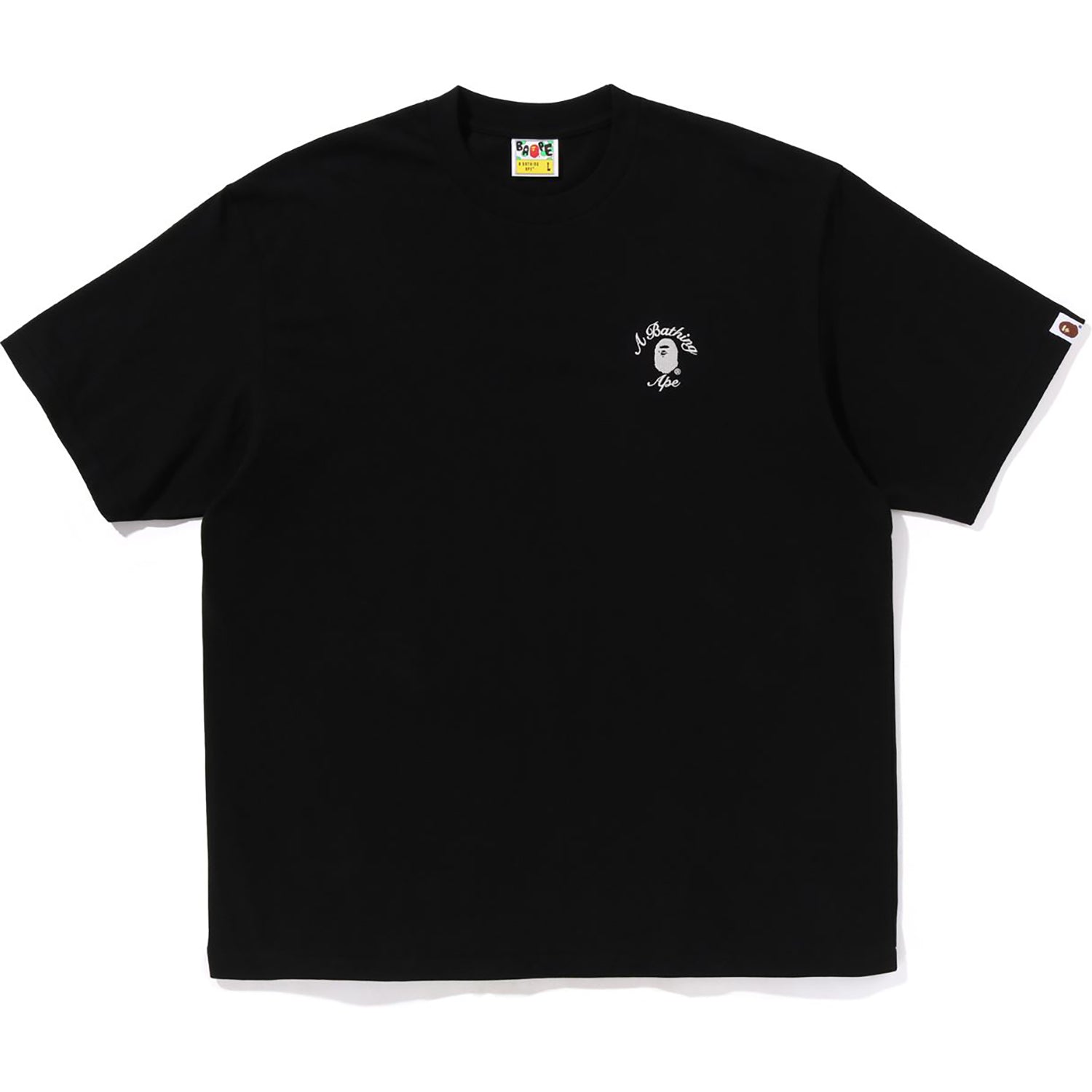BAPE MENS ONE POINT APE HEAD COLLEGE RELAXED FIT T-SHIRT – us.bape.com