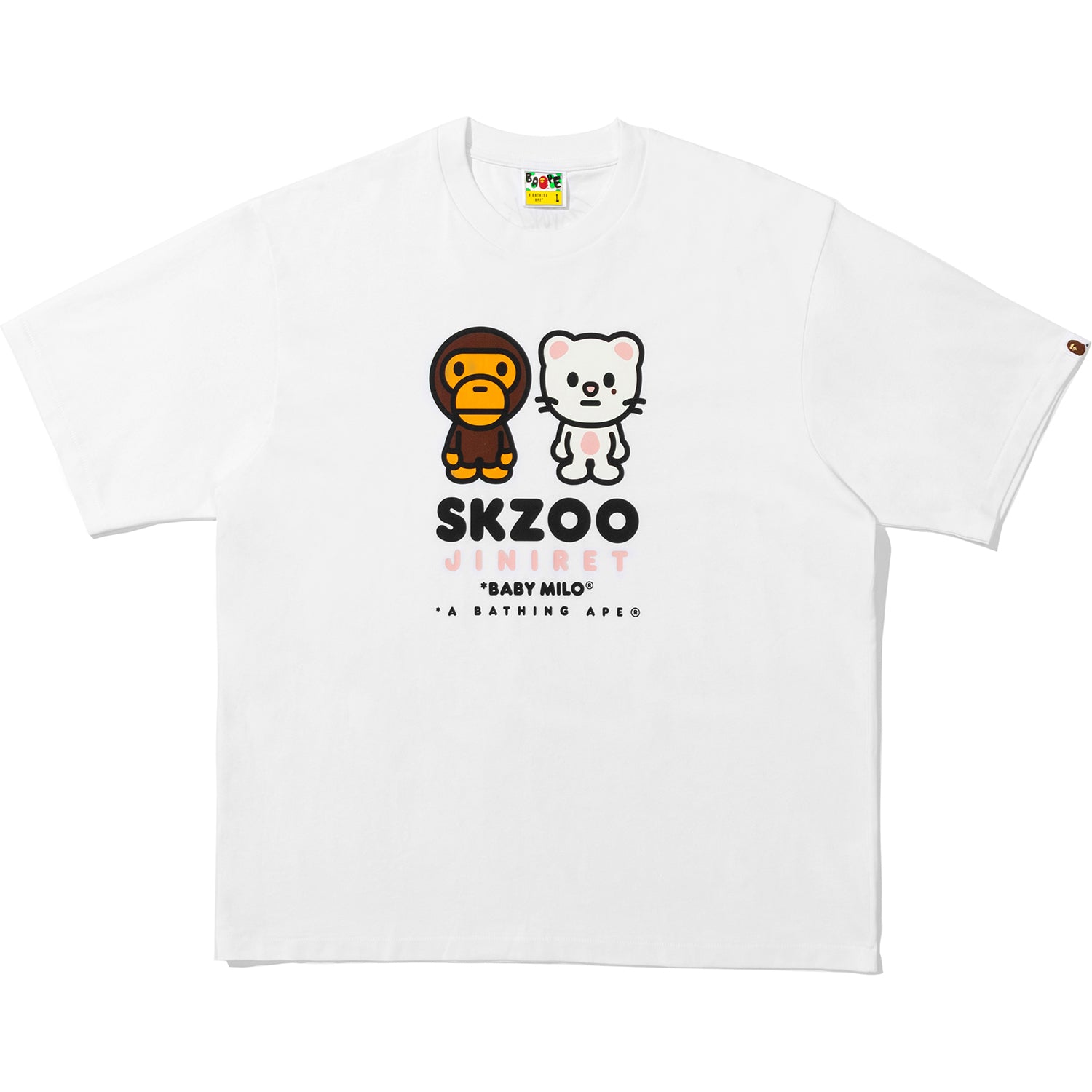 BAPE X STRAY KIDS JINIRET BABY MILO TEE MENS – us.bape.com