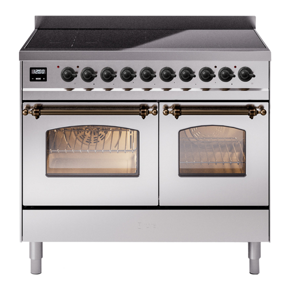 ILVE UPDI406NMPSSB Nostalgie II 40 inch Induction Range with 6