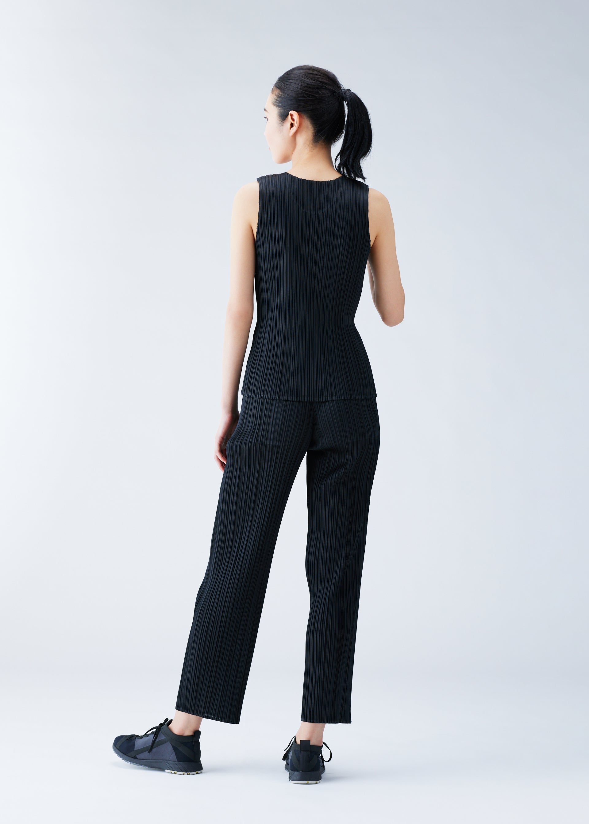 イッセイミヤケPLEATS PLEASEワイドパンツPP11-JF415サイズ4 イッセイ