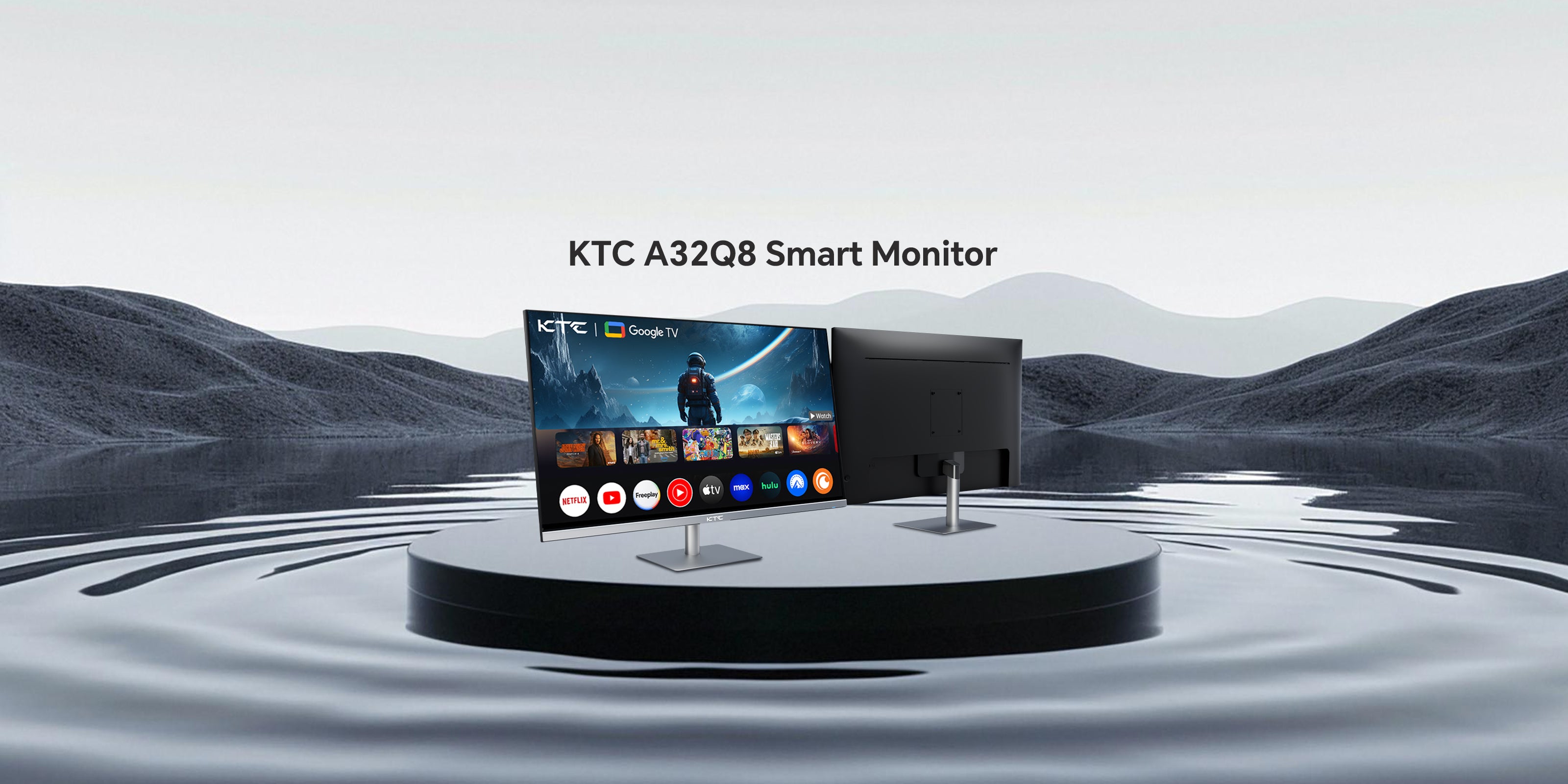 32-inch 4K Smart Monitor | Google TV, Netflix, UHD
