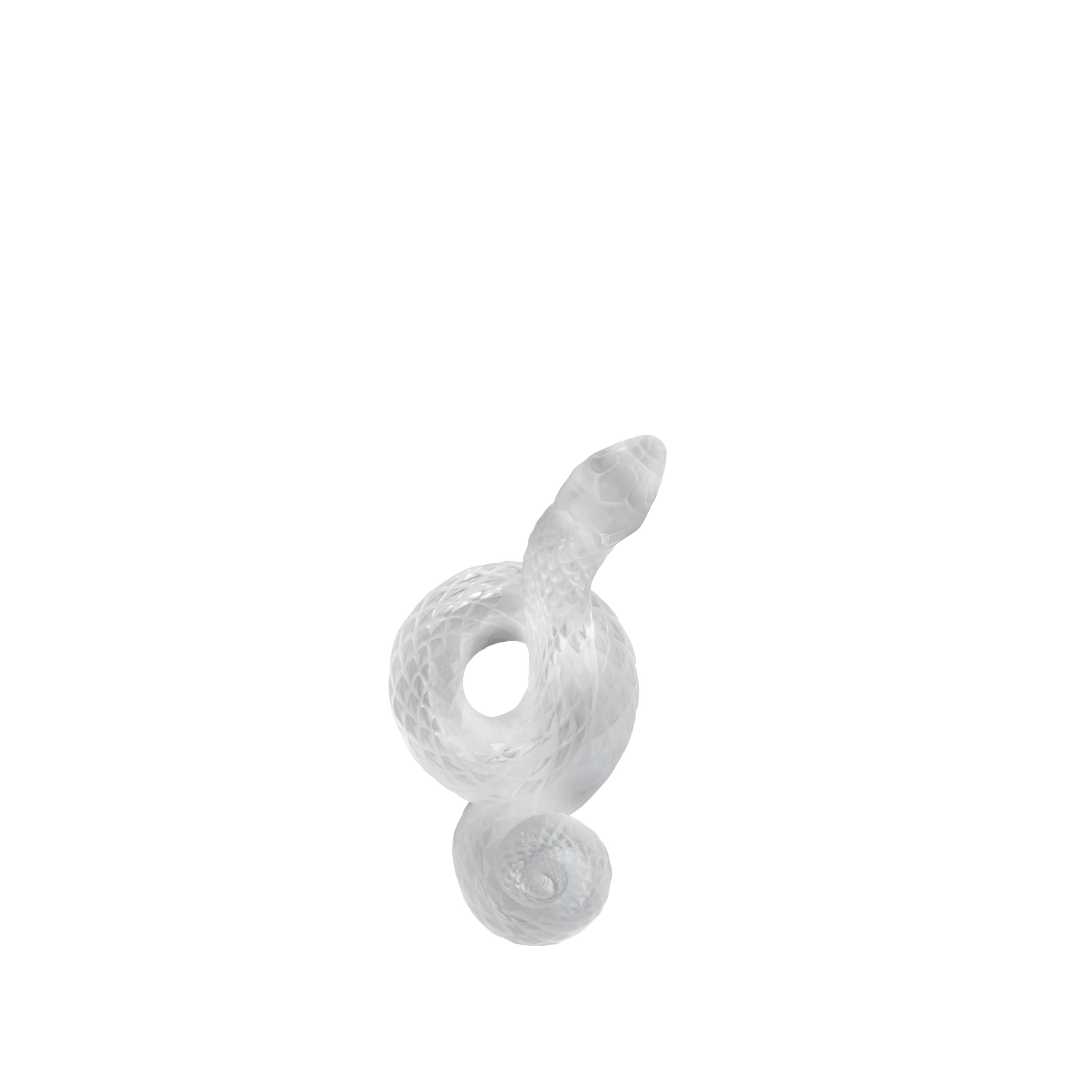 Snake Head Up Sculpture – Lalique North America