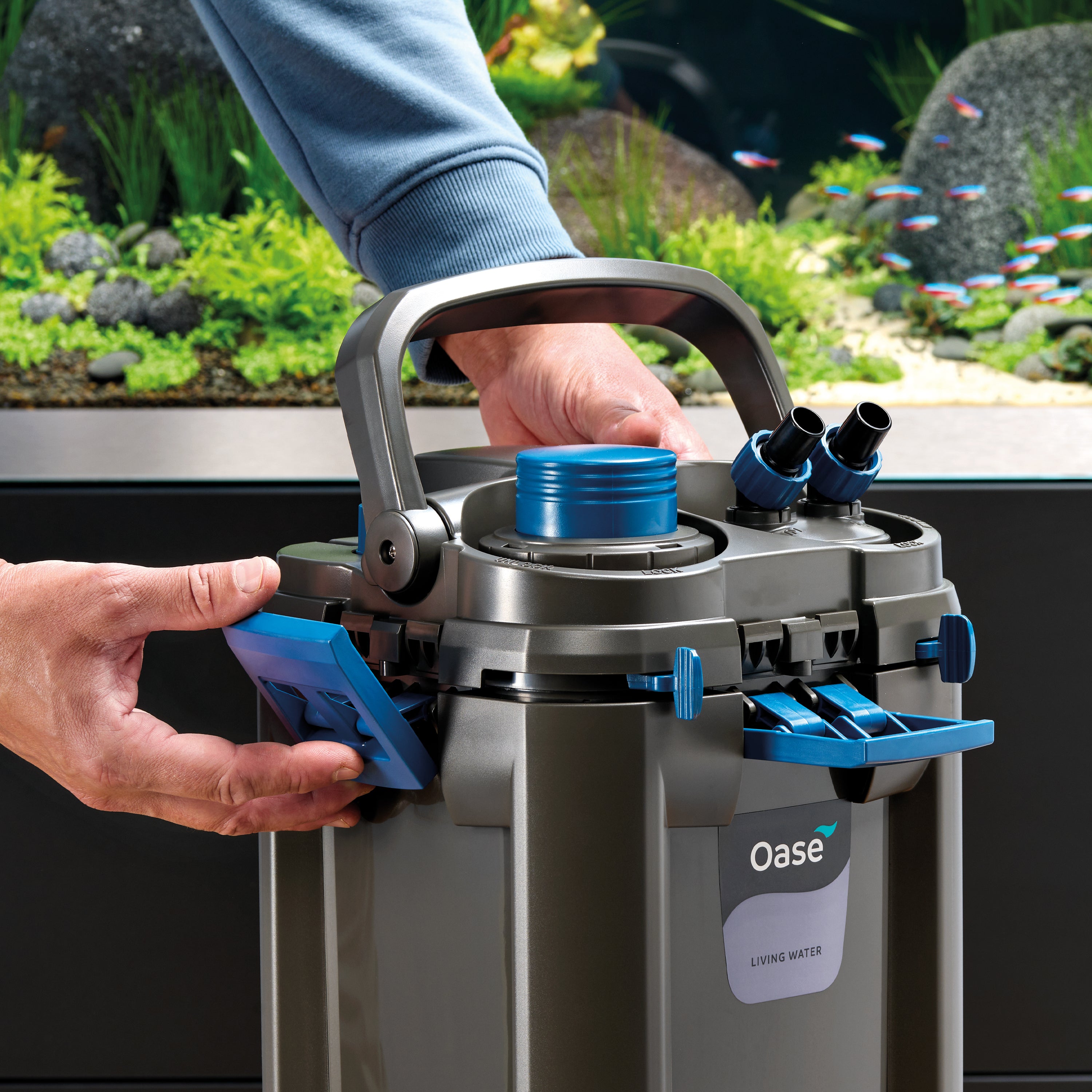 最新DCポンプ 最大7000L/H 6段階調整可能 両陸両用ポンプ 水中 【公式