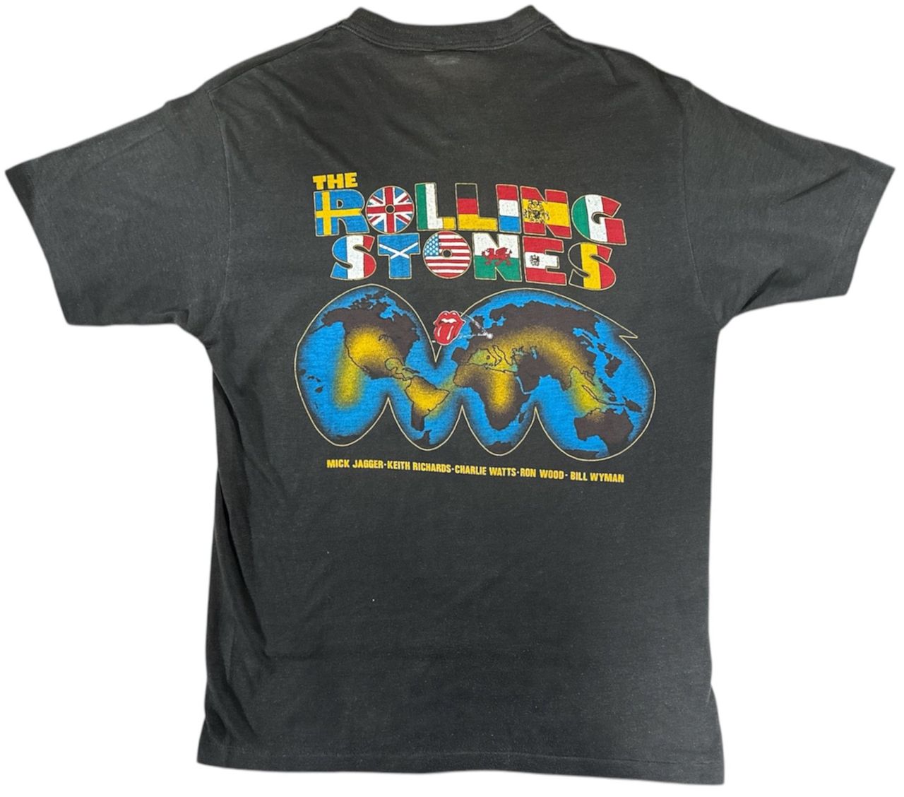 The Rolling Stones World Tour 81-82 UK T-shirt — RareVinyl.com