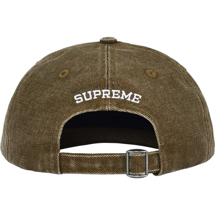 Supreme 25FW Pigment Coated Canvas S Logo 6-Panel