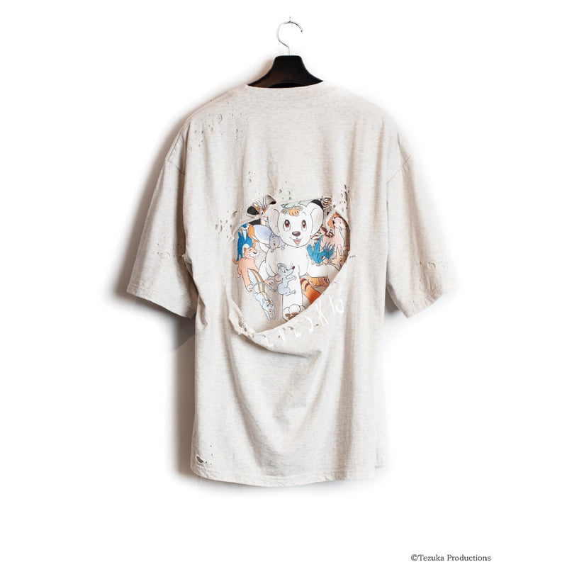 2025ss] SEVESKIG / SEVESKIG vs JUNGLE EMPEROR LEO S/SL Damage TEE