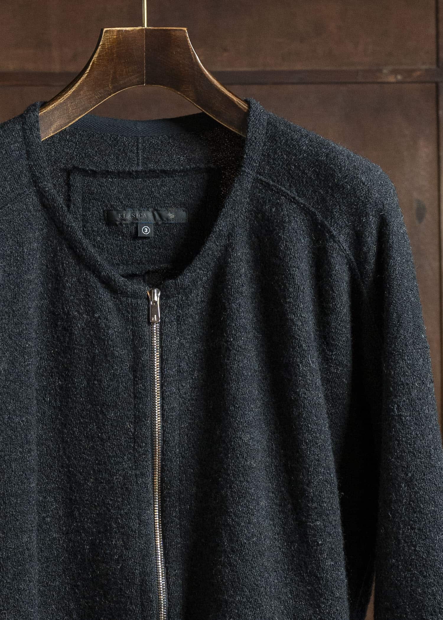 KLASICA 25F-ZCD-H44 DRIVE -sw Anatomical Cut Zip Cardigan Carbon