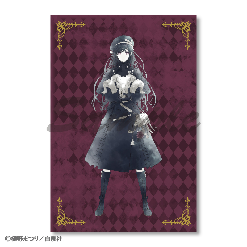 樋野まつり ヴァンパイア騎士 直筆サイン入り 複製原画 版画