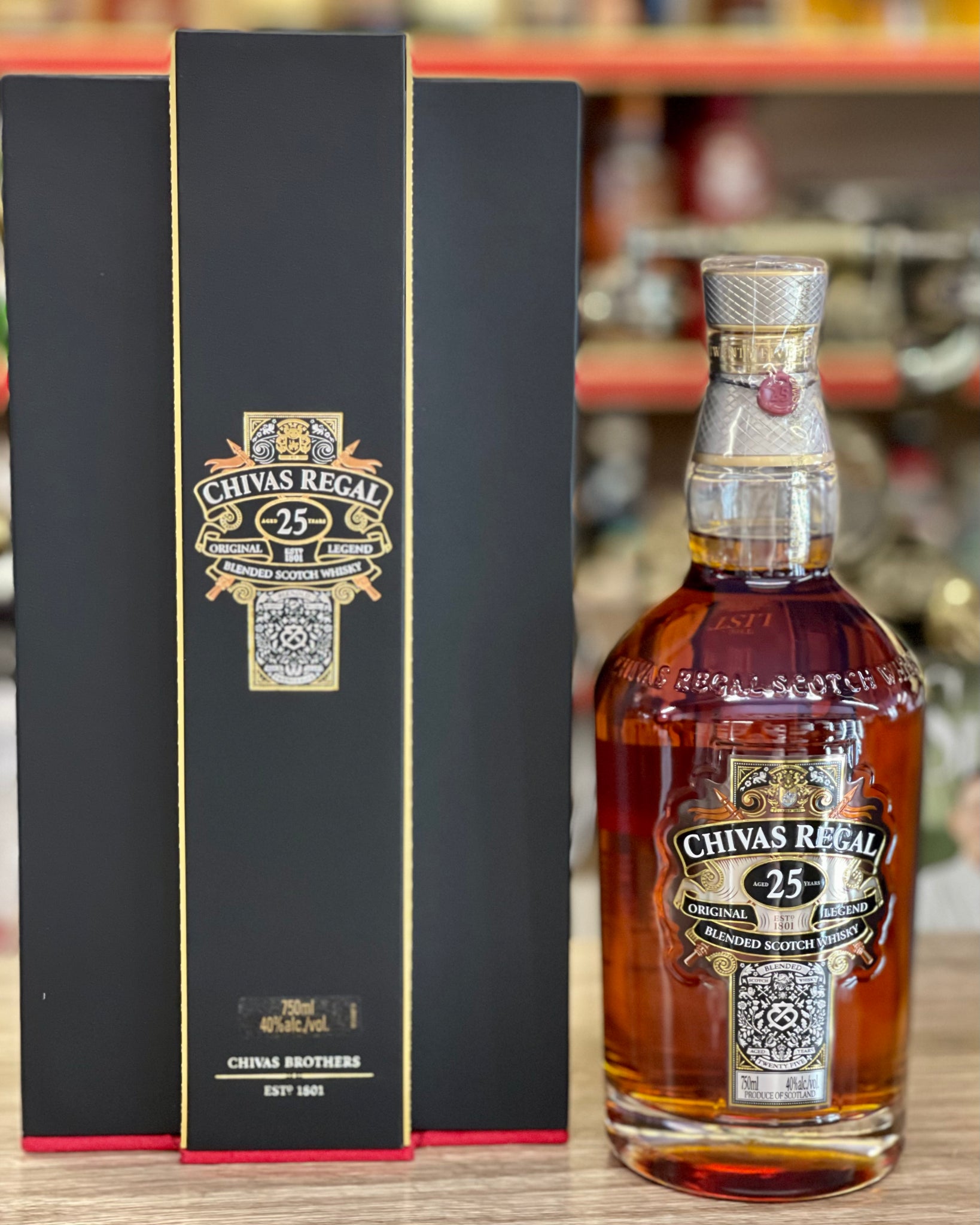 Chivas Regal 25 Year Old Blended Scotch Whisky – Valentine Liquors