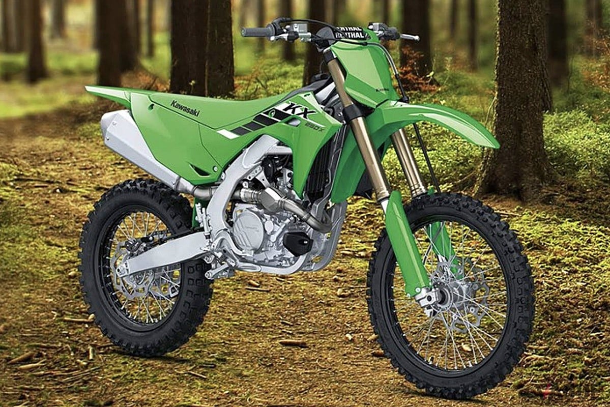 ライムグリーン”がカッコいい！ カワサキ「250cc級モトクロッサー」が