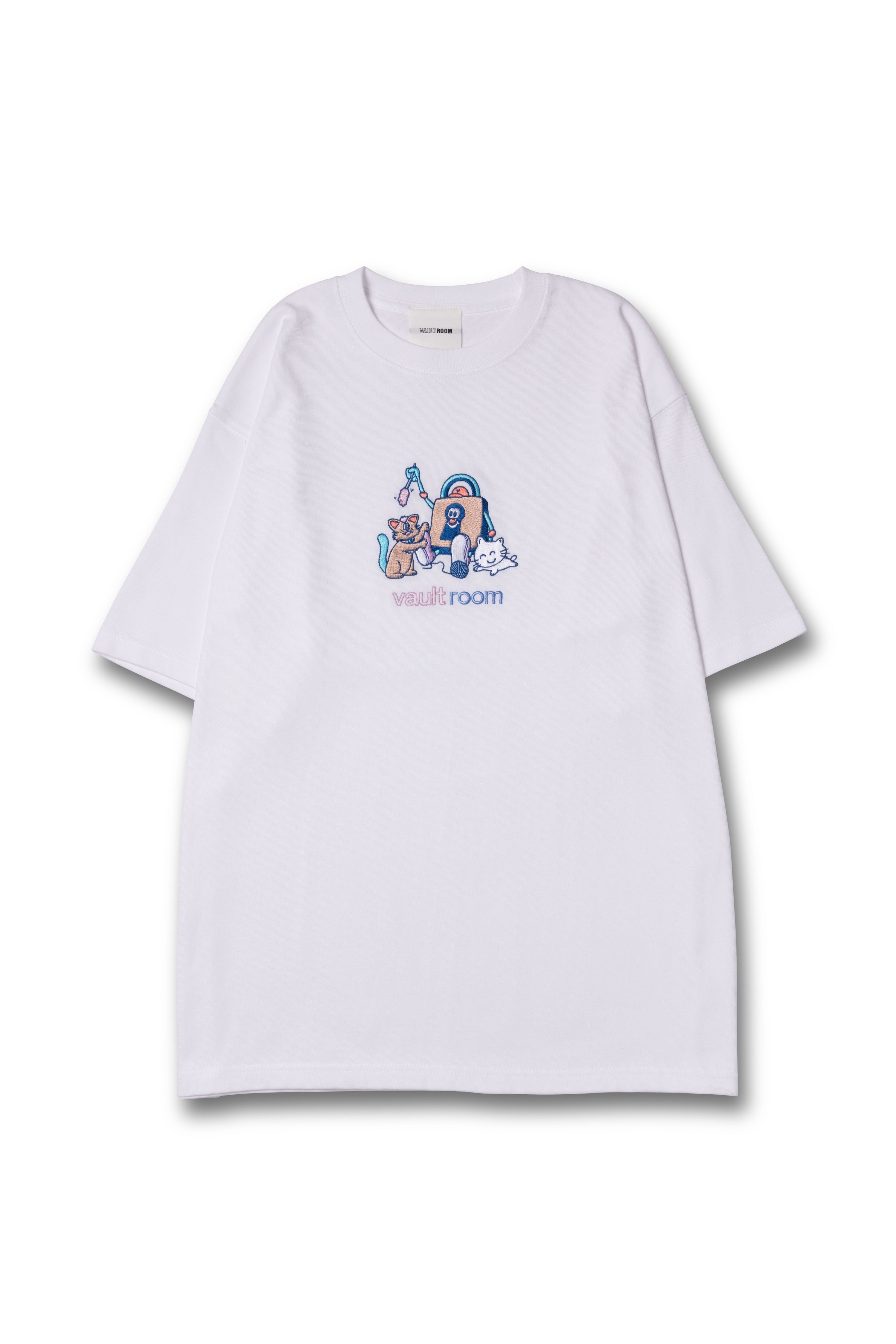 新品未開封 VR × LAPKARU L/S TEE WHITE 白 Tシャツ vaultroom VR