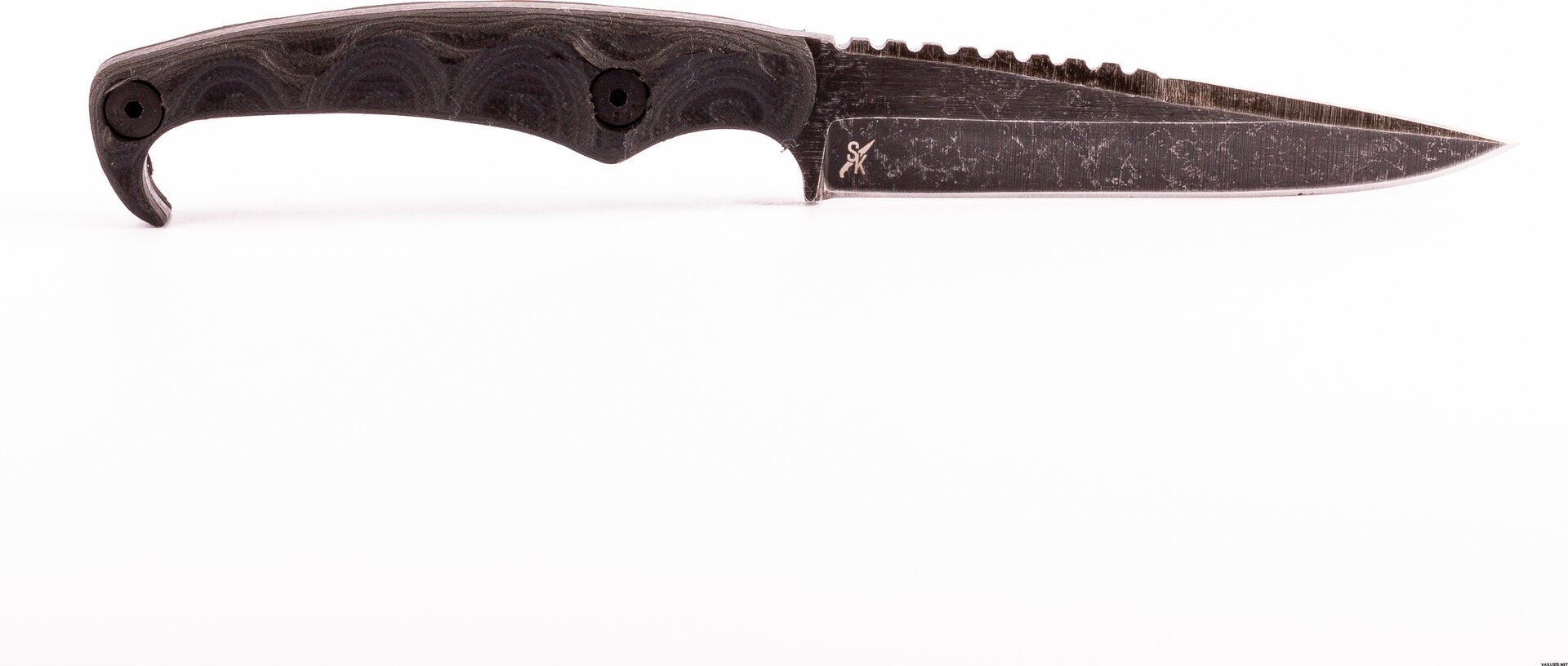 Stroup Knives MK2, Acid Etched | Fixed blade knives | Varuste.net