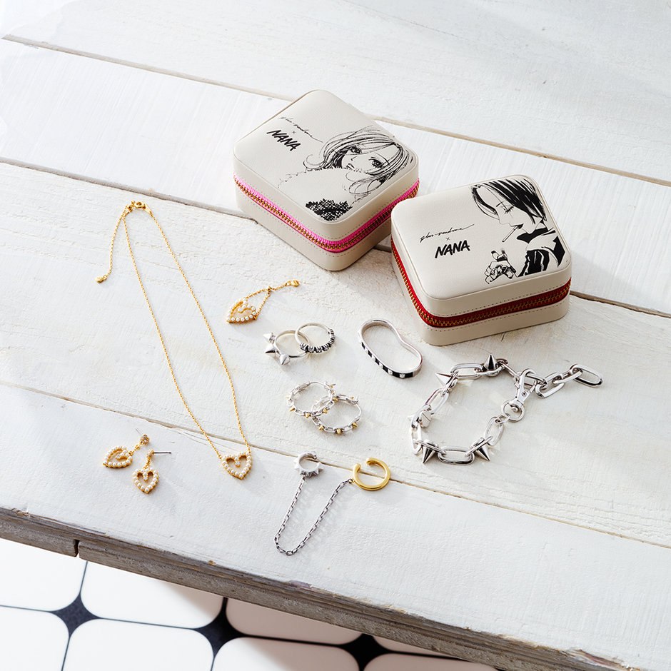 PLUS VENDOME × NANA コラボレーションジュエリーの発売が決定 2025.09