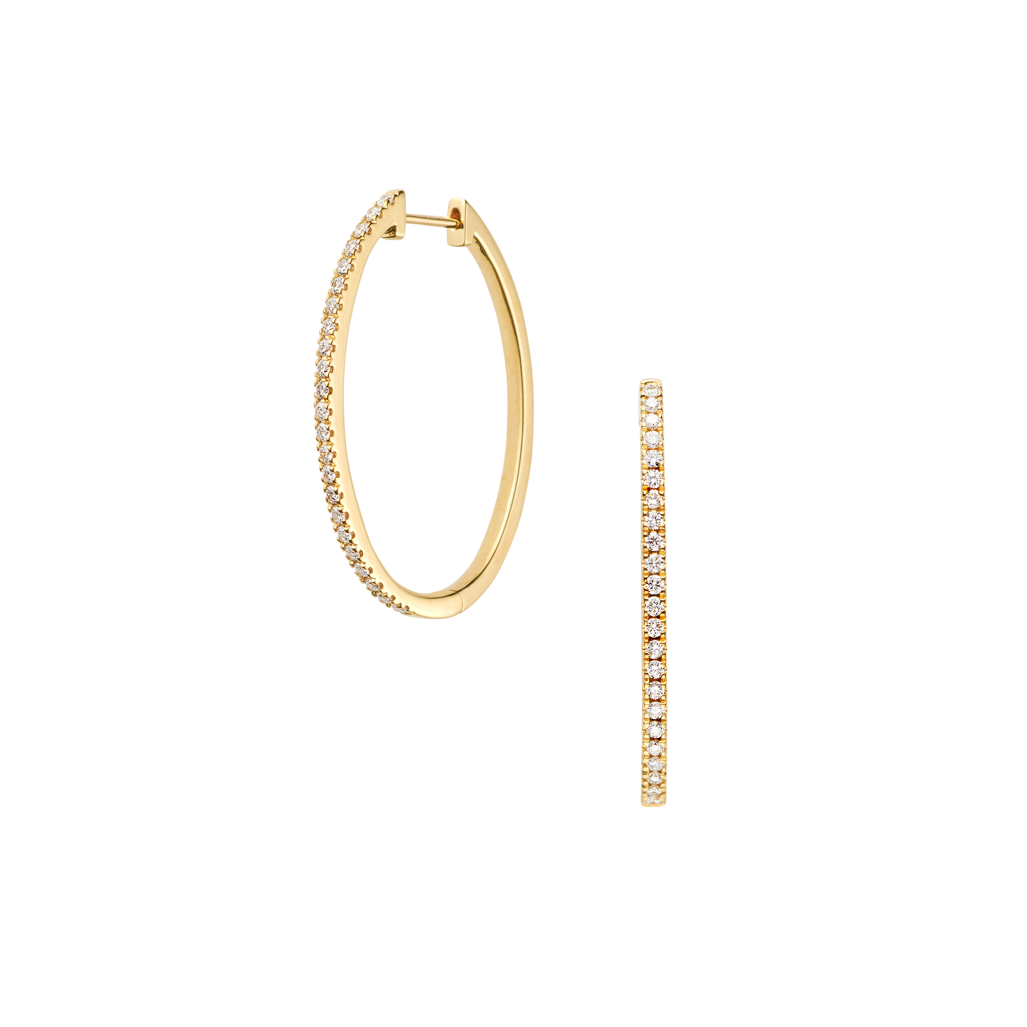 AGVA1478__DI ダイヤモンド フープピアス｜ピアス｜ヴァンドーム青山