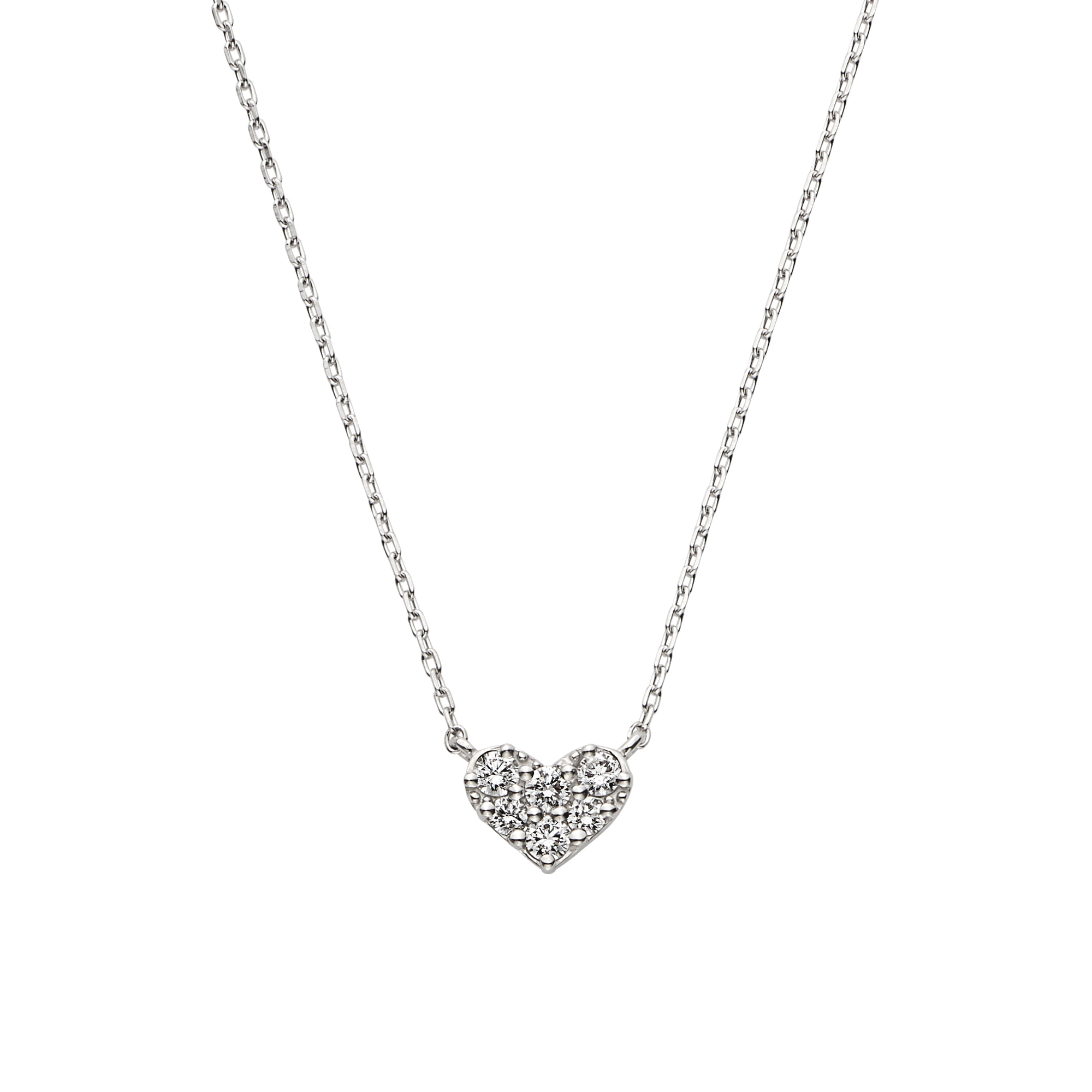 APVN199240DI ダイヤモンド ハート ネックレス｜ネックレス｜ヴァン