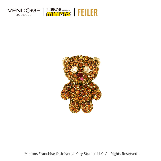 ヴァンドーム ミニオンフェイラータオルブローチ