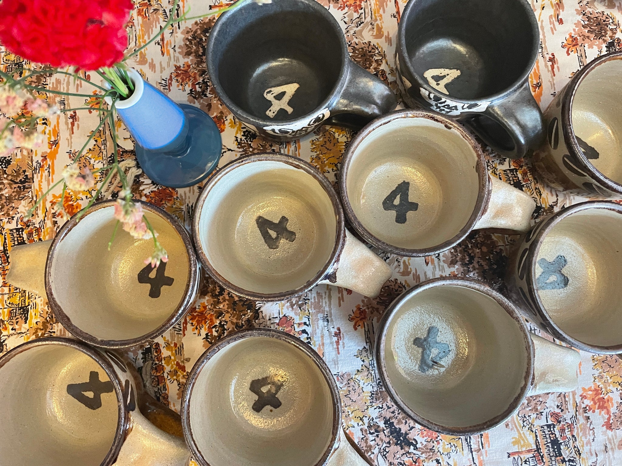 新品未使用 工房十鶴 深皿と豆皿 2点セット ドクロ やちむん