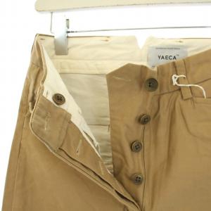 チノパン テーパードパンツ ボタンフライ M ベージュ（2024/04/06買取