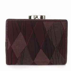 ヴィヴィアン ウエストウッド がま口 クロコ 折りたたみ 三つ折り財布