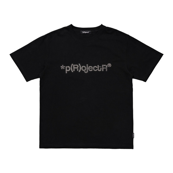 Rhinestone Logo SS Tee | *p(R)ojectR® | VERTICAL GARAGE OFFICIAL