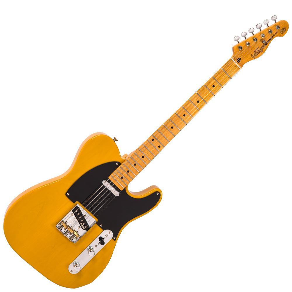 Vintage V52 ReIssued Electric Guitar ~ Butterscotch – Vintage Guitars