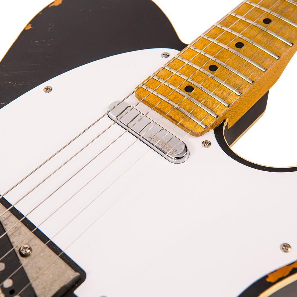Vintage V59 ICON Electric Guitar ~ Distressed Black – Vintage Guitars