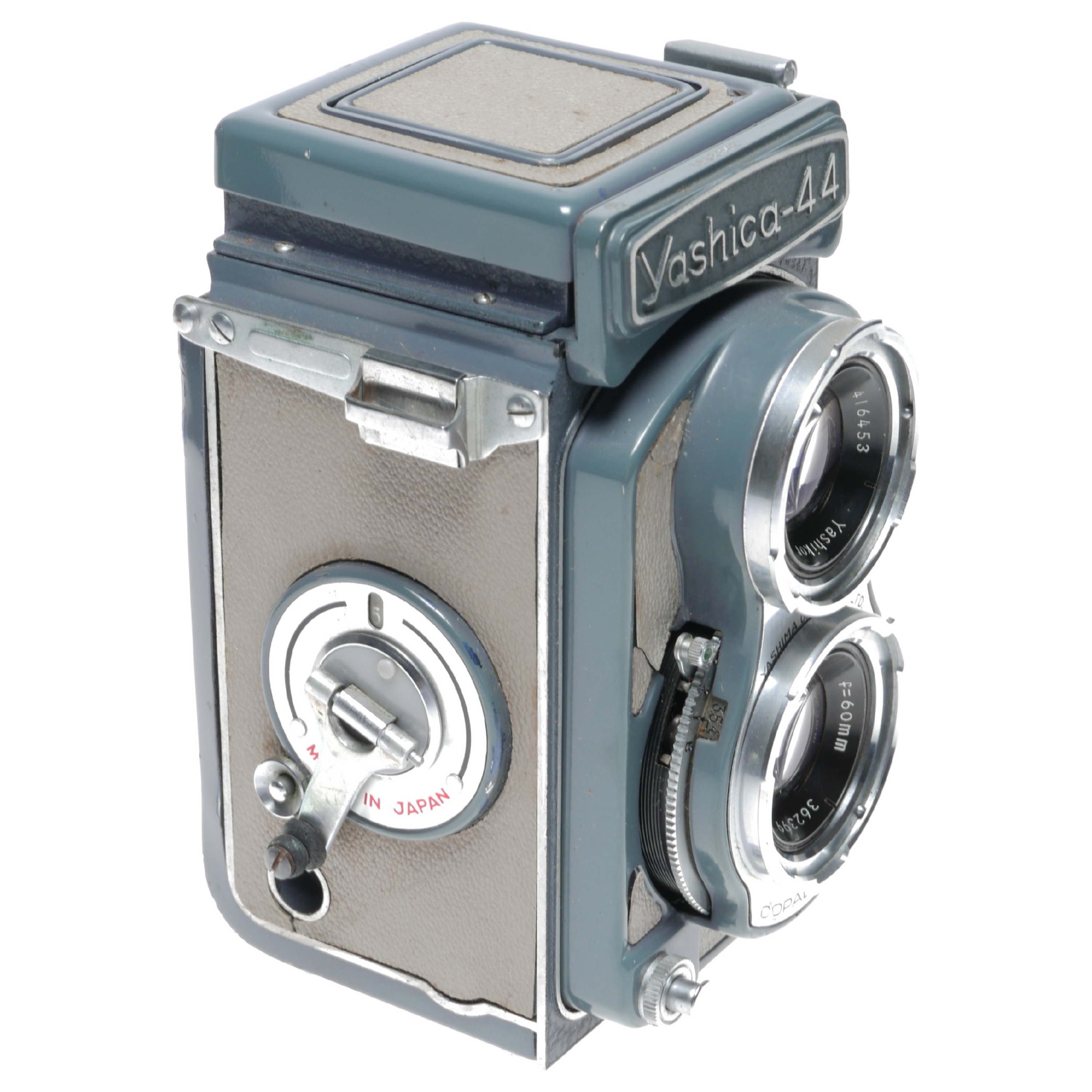 Yashica-44 Baby 4x4 TLR Roll film Camera Yashikor 3.5/60mm Lens