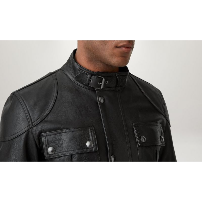Belstaff - Gangster 2.0 Leather Retro Jacket