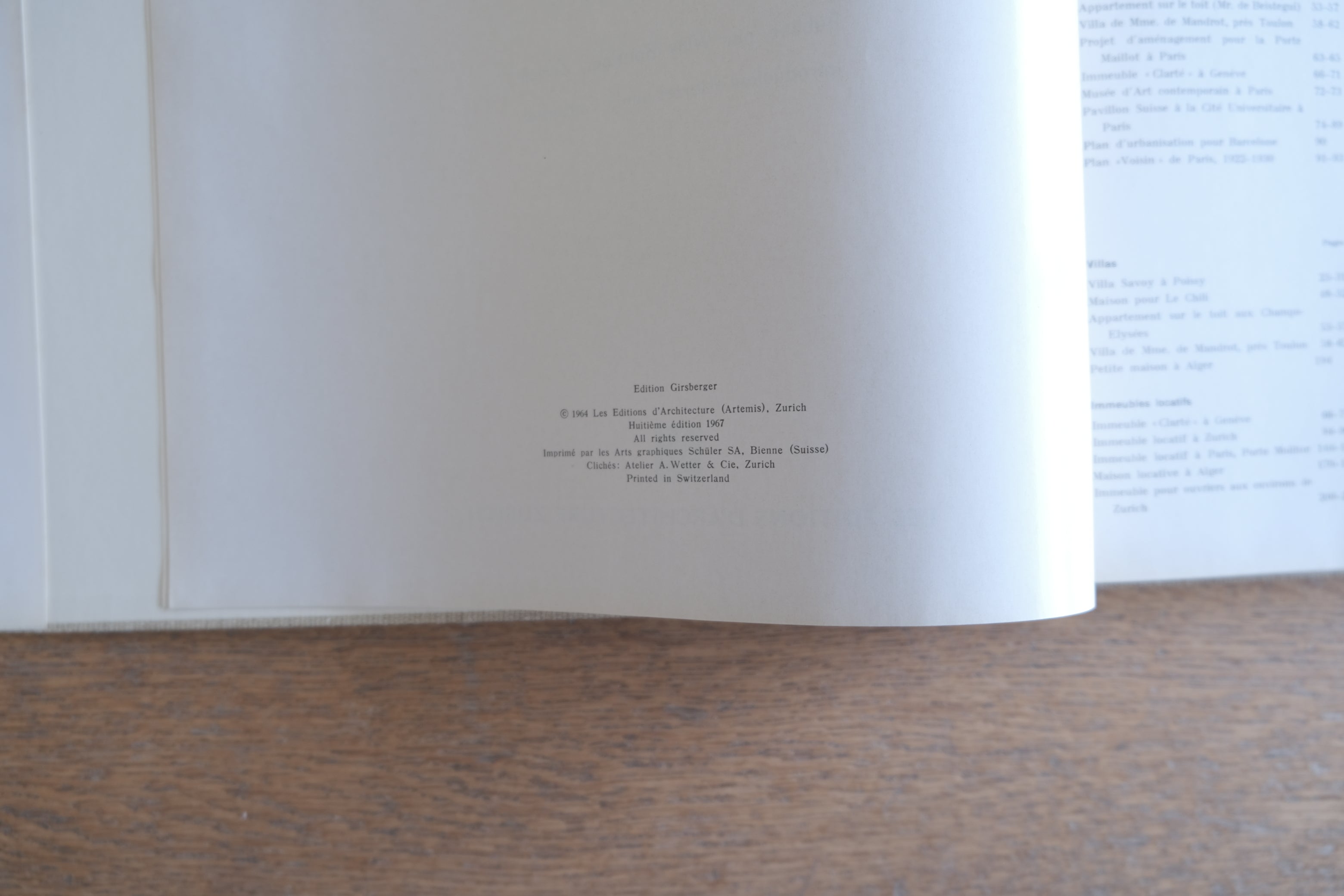 希少 建築全集】ル・コルビュジエ全作品集 全8巻セット｜Le Corbusier