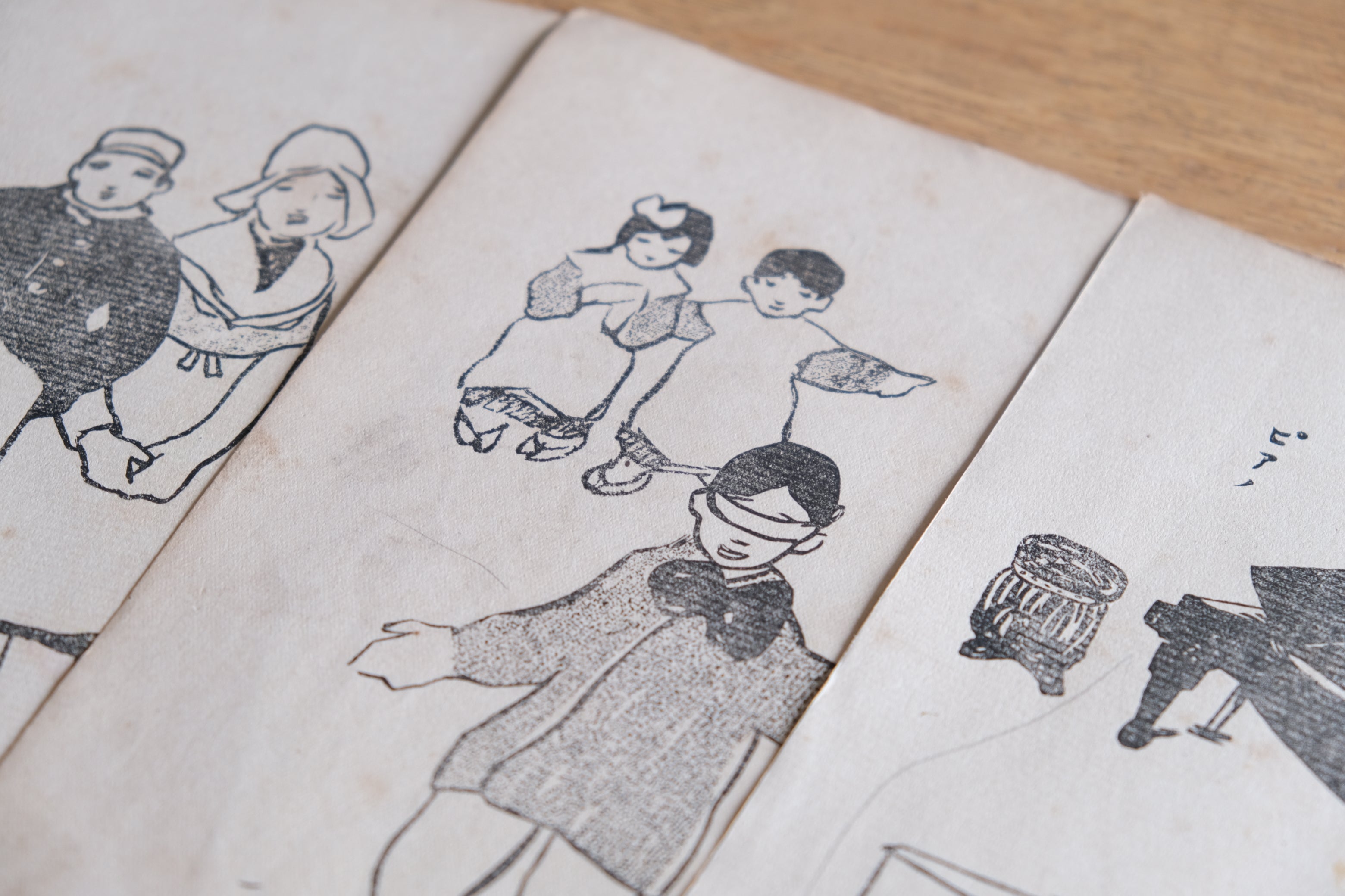 竹久夢二｜挿絵スケッチ集（木版・97枚セット）