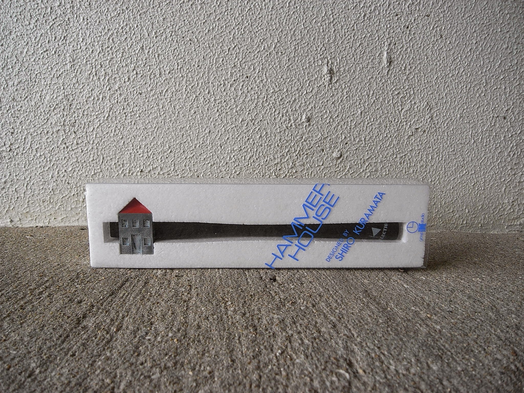 倉俣史朗 HAMMER HOUSE 赤屋根｜幻のオリジナルアートピース／タイム