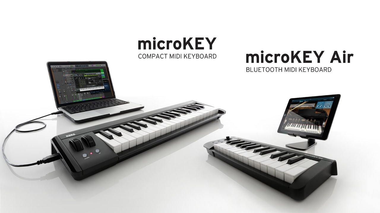 Korg microKEY Air 61-Key Bluetooth And USB/MIDI Controller