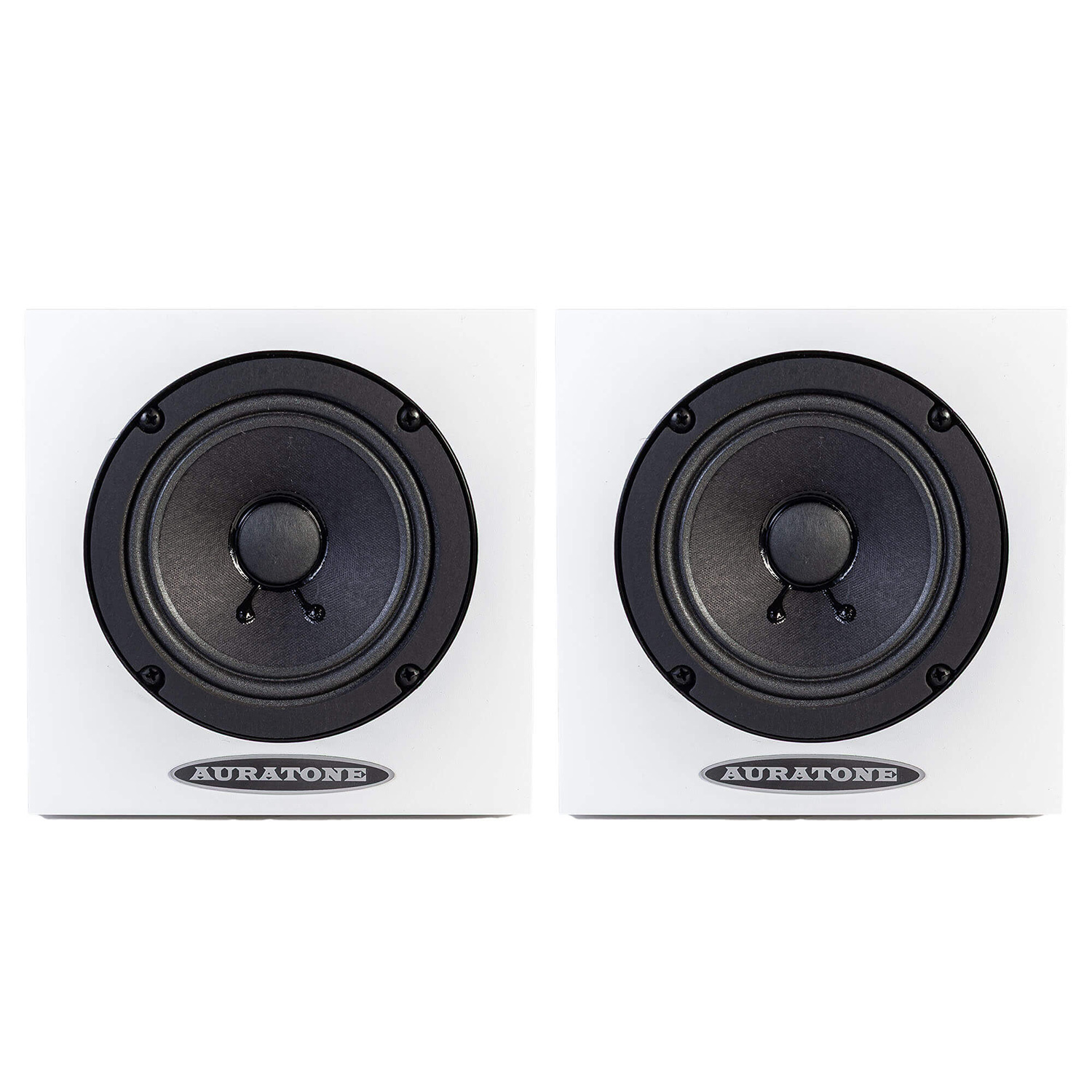 Auratone 5C Active Super Sound Cube - Pair, White - Vintage King