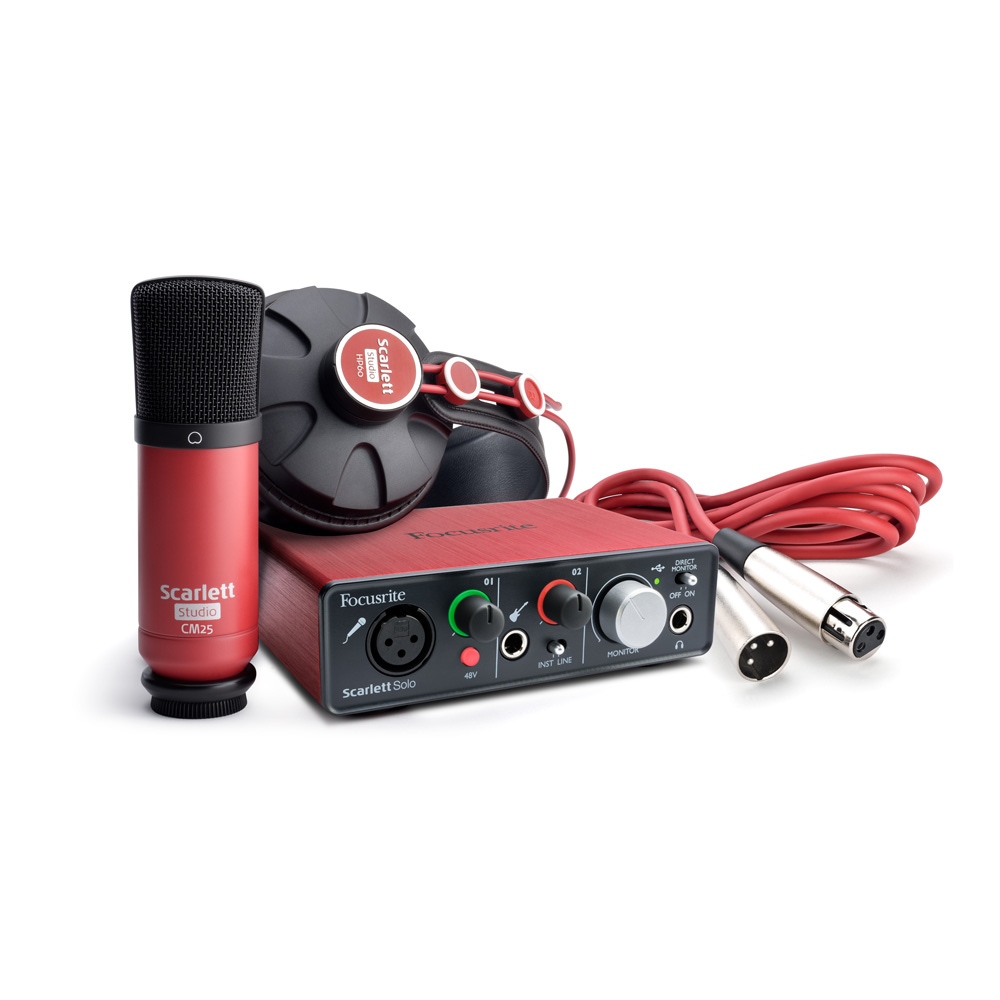 Focusrite Scarlett Solo Studio 【公式通販】
