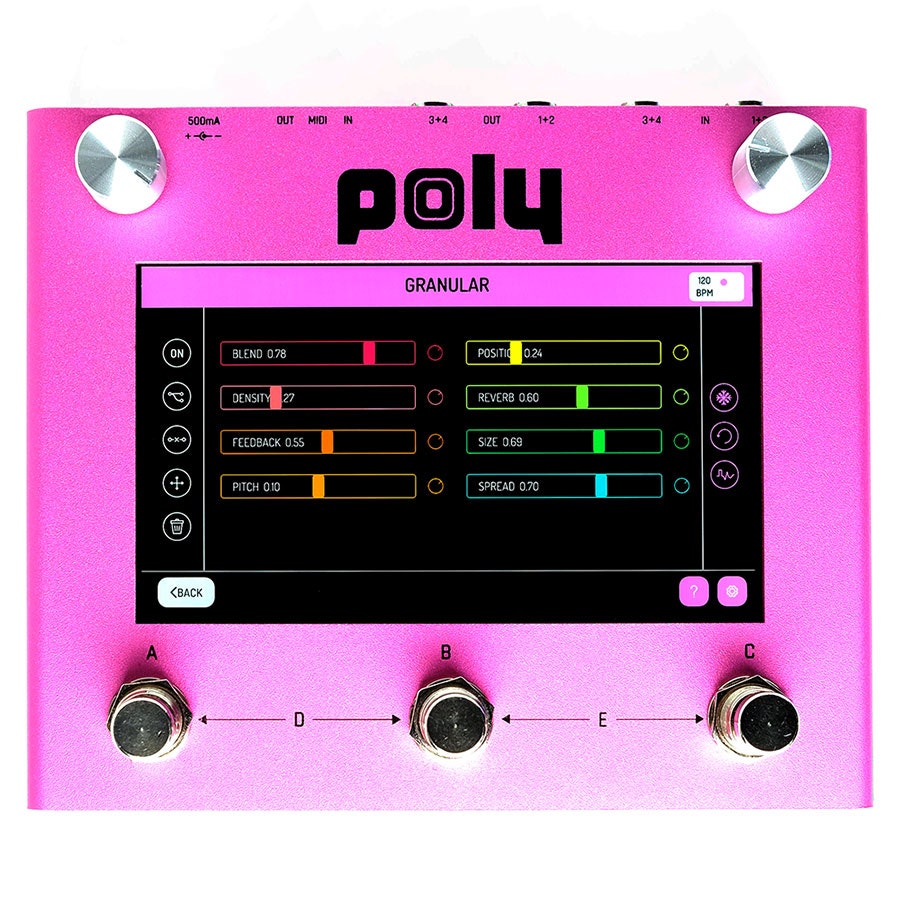 Poly Effects Beebo Multi-Effects Pedal - Pink - Vintage King