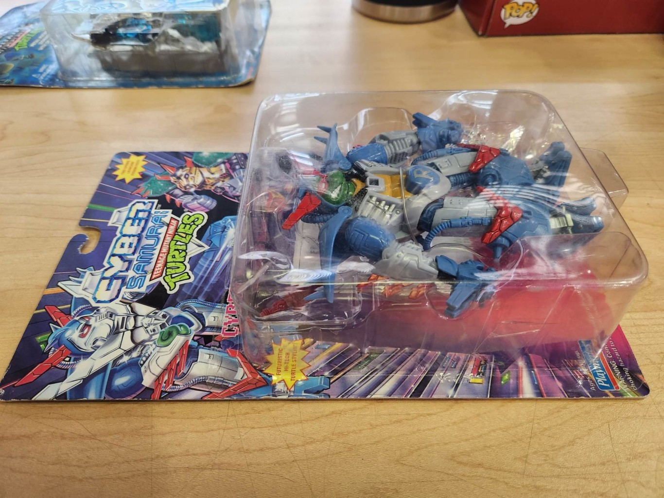 ニンジャタートルズ Cyber Samurai Raphael フィギュア IMG_1244.7.JPG