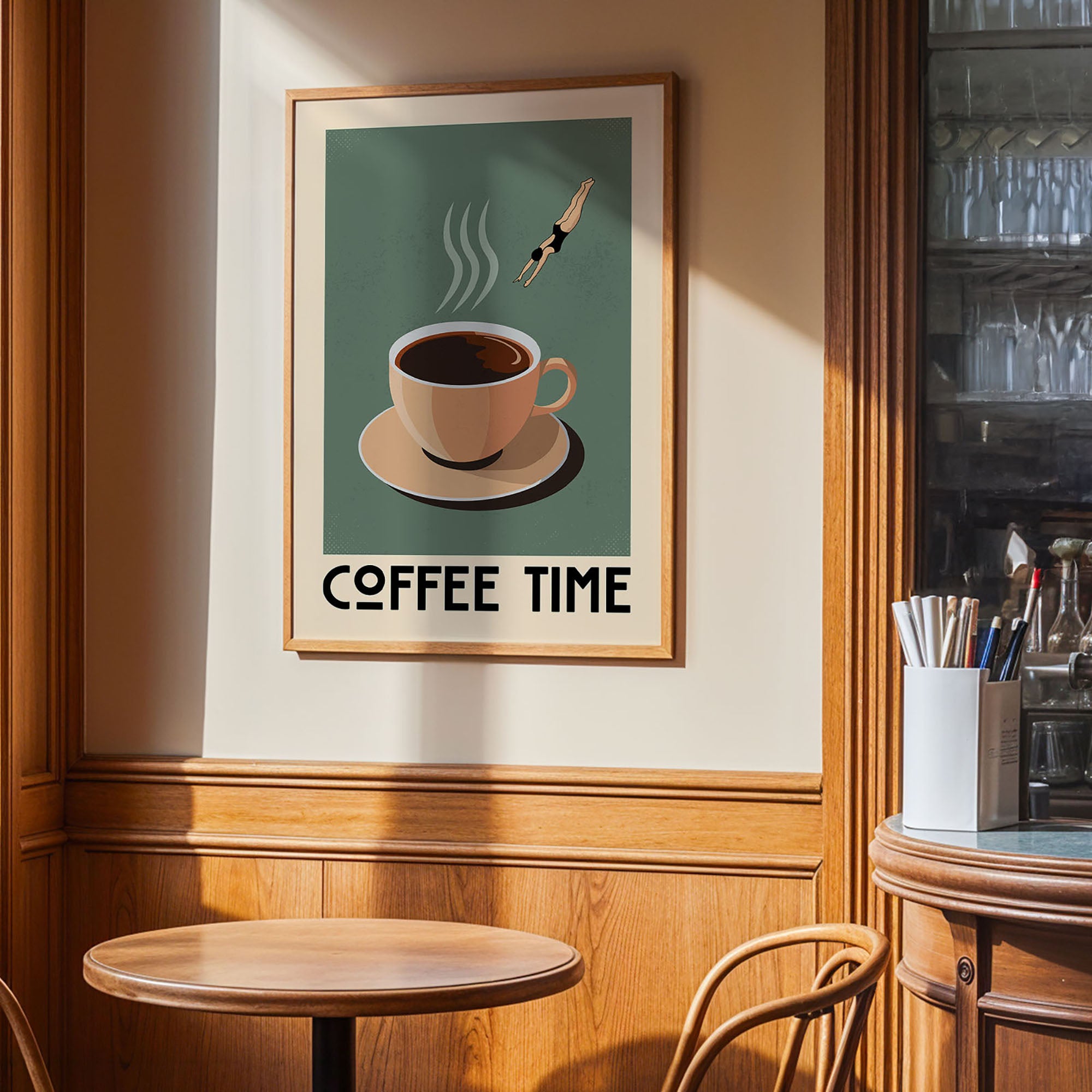 Coffee Time - Vintage Coffee Poster | Vintaprints