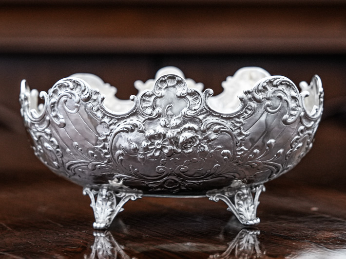 アンティークシルバー、アンティーク銀器、純銀製（800) ドイツ製