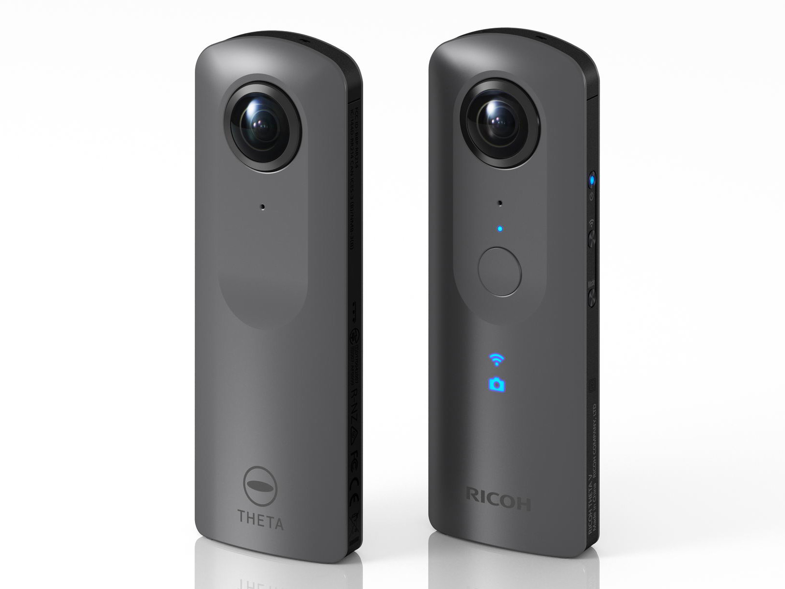 リコー、4K・360度カメラ「RICOH THETA V」を発売。空間音声収録に対応