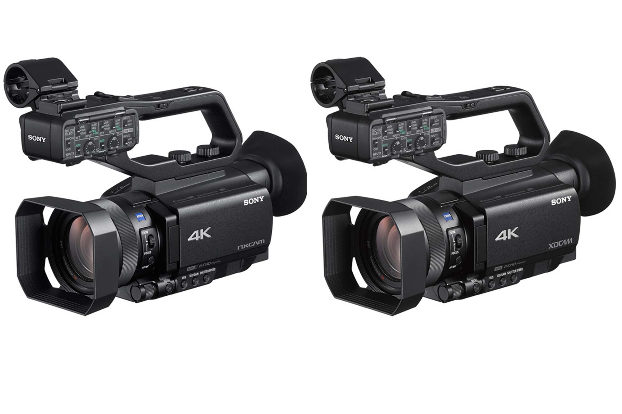 ソニー、4K HDRカムコーダー『HXR-NX80』『PXW-Z90』に、ライブ