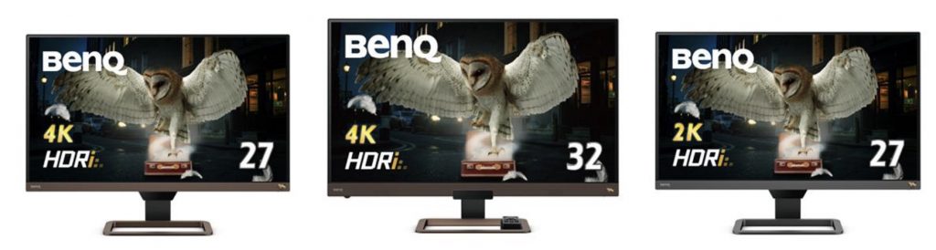 ベンキュー、独自のHDRi技術を搭載した液晶モニター EWシリーズ3製品を