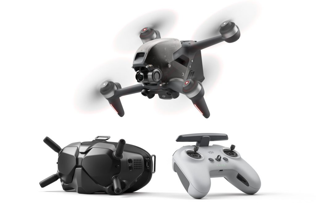 DJI、ゴーグル使用で没入感あふれる飛行体験を実現するフルセット版FPV