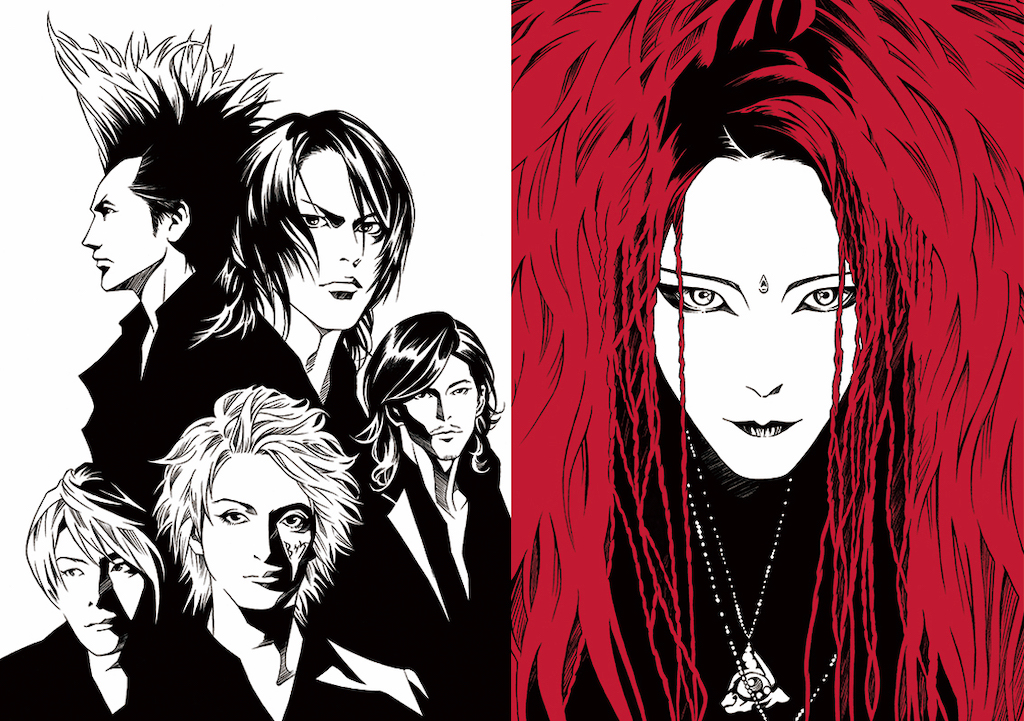 上條淳士の画業40周年を記念して、BUCK-TICK、hideコラボTシャツ再販